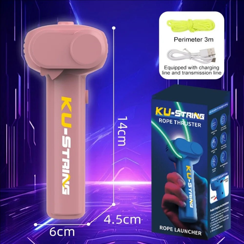 Glow - in - the - dark fun electric rope thruster children's outdoor new exotic decompression toys Creative toys for cats and pets - Wakefresh